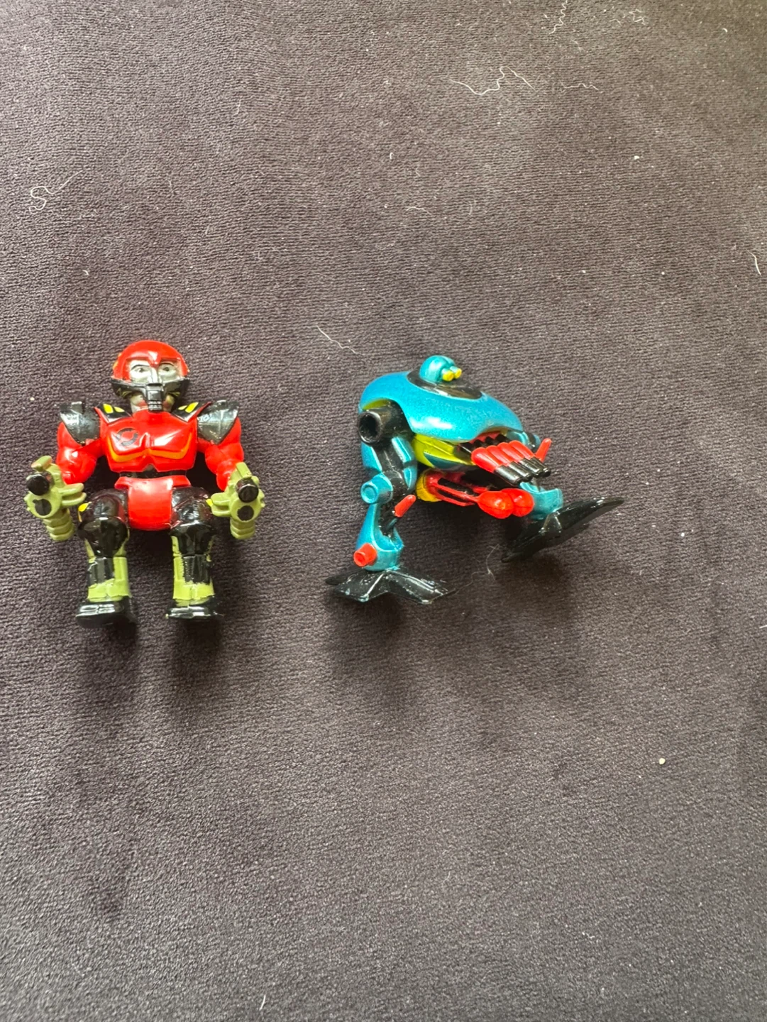 Vintage 1990s Micro Machines Sci-Fi Robot Pilot