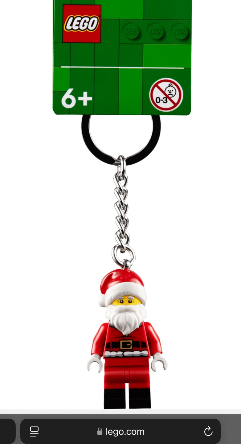 LEGO Santa Minifigure Keychain - photo 4