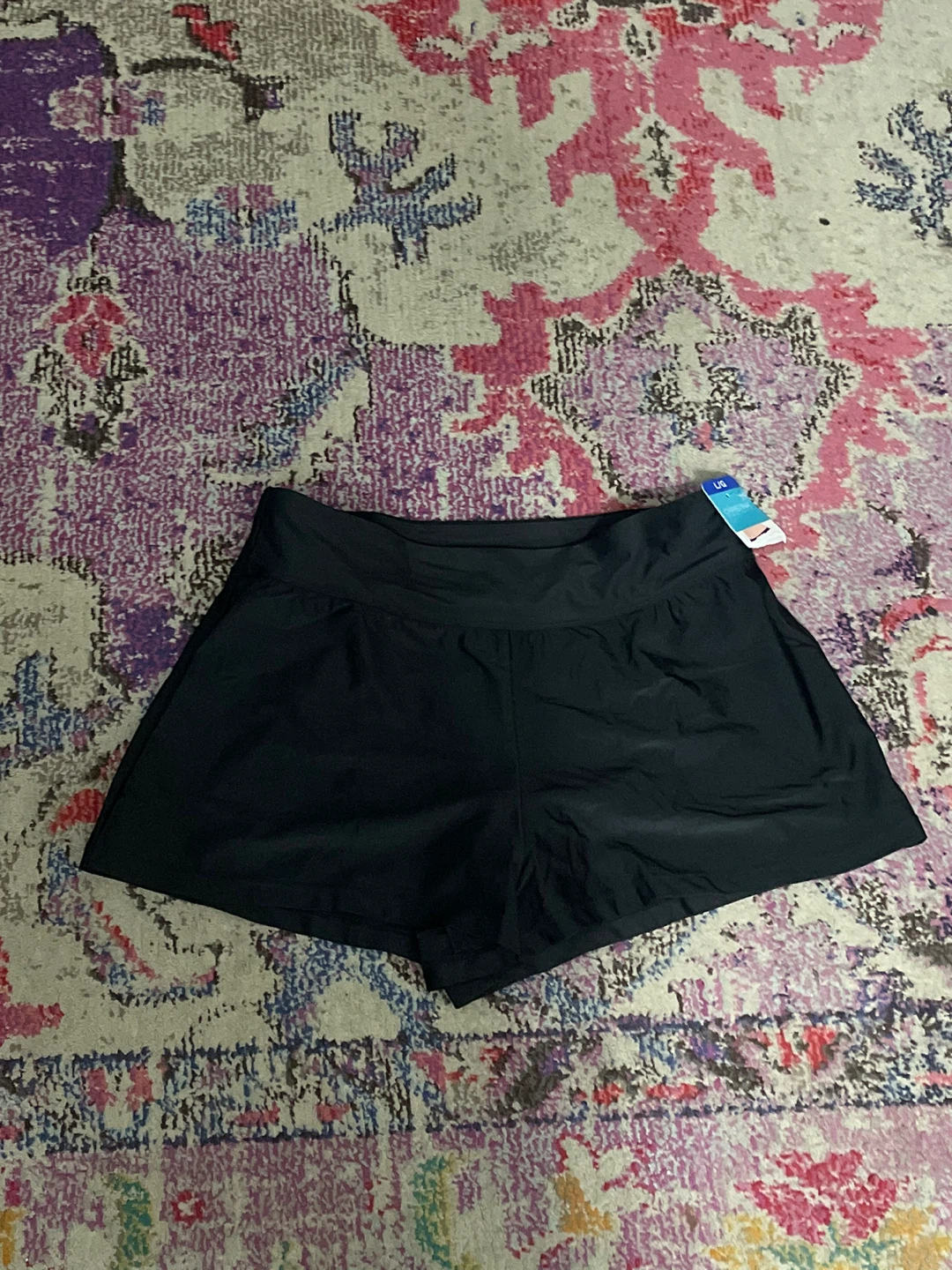 Christina Swimwear Black Swim Shorts L/G