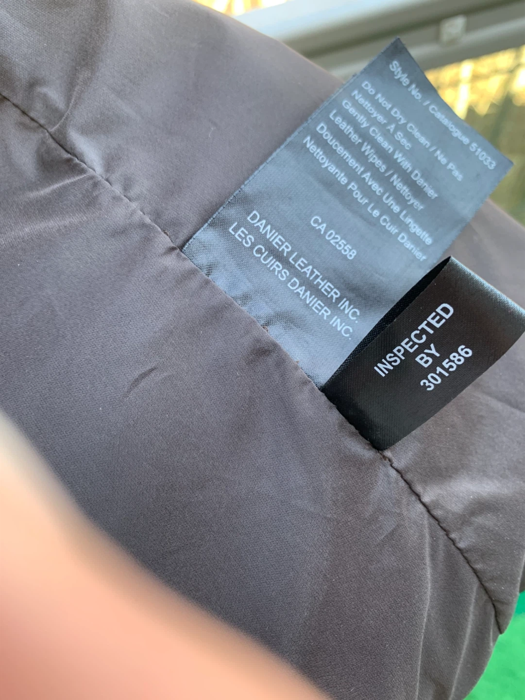 DANIER Brown Leather Jacket - photo 5