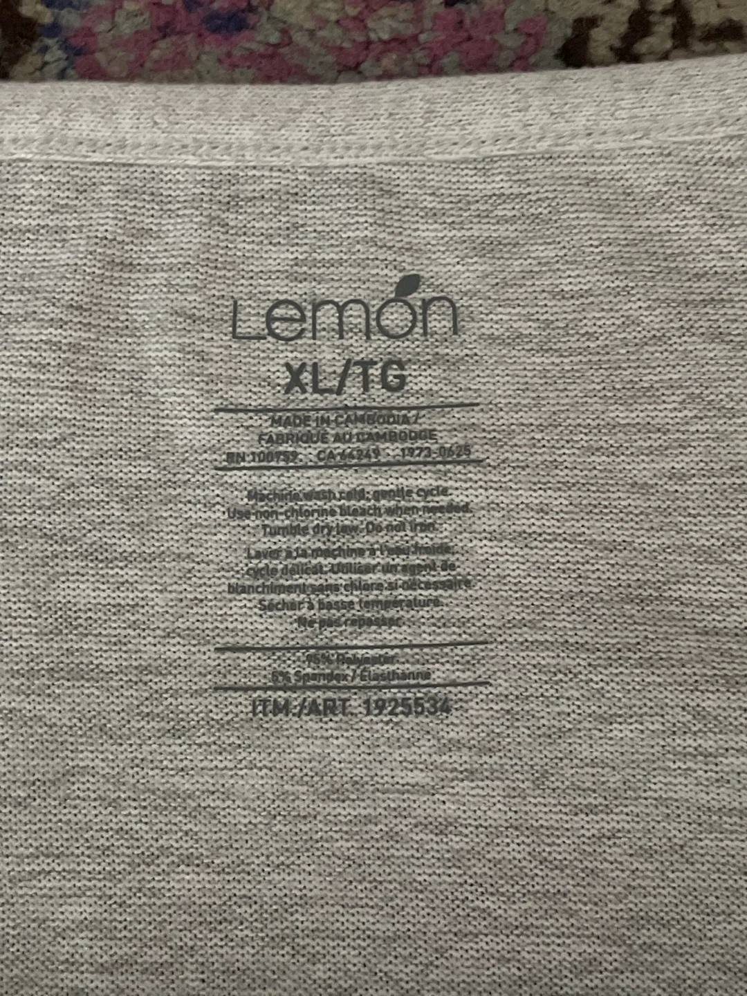 Lemon Women's Camisole - XL/TG - photo 2