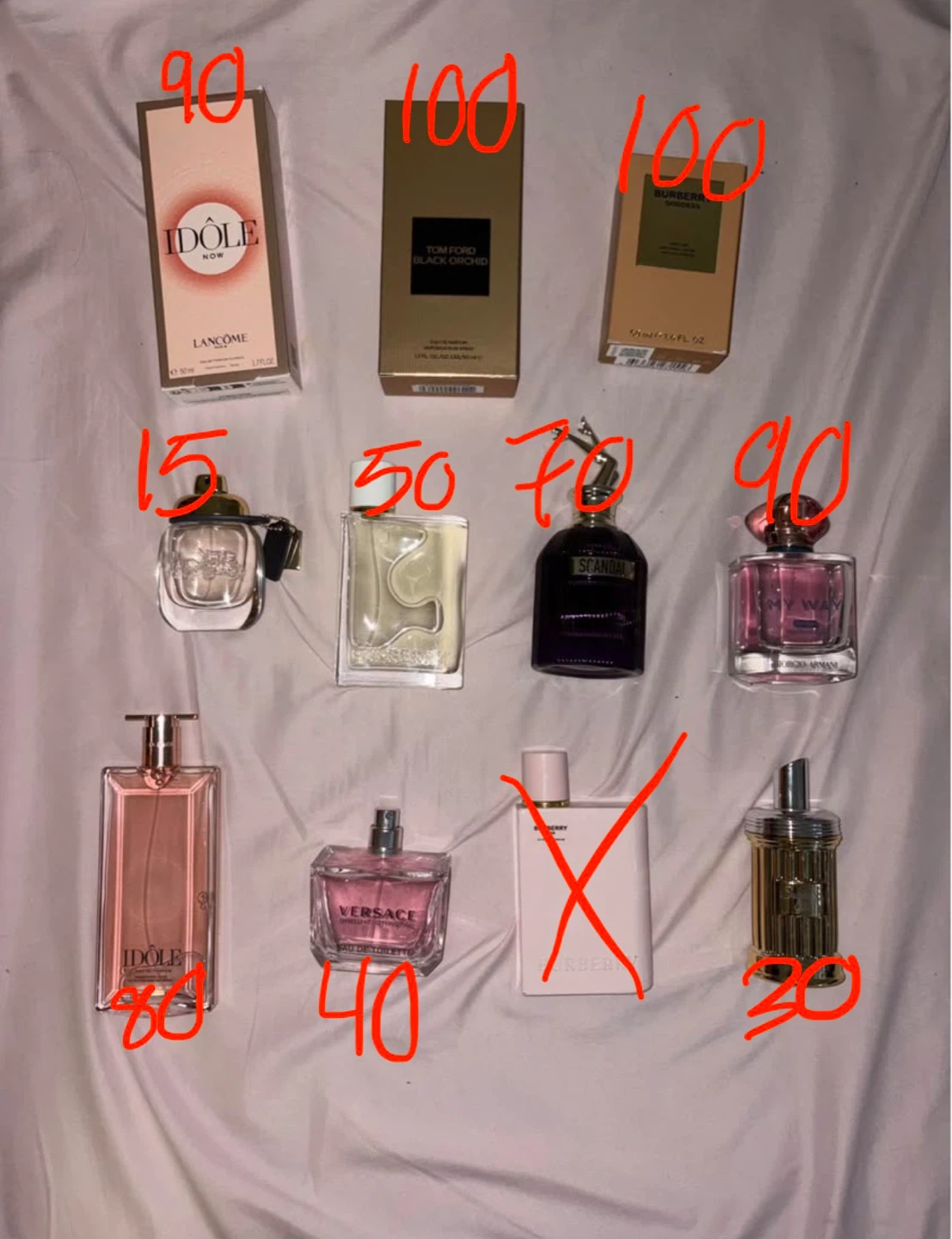 Women’s perfume, need gone asap !!