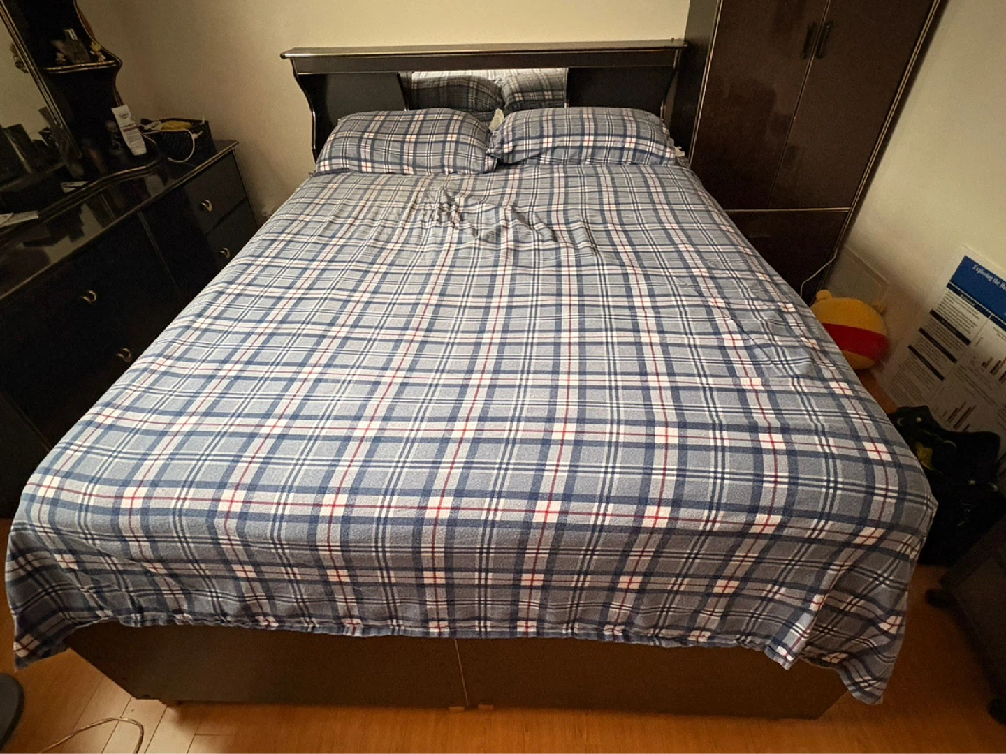 5 piece queen size bedroom set