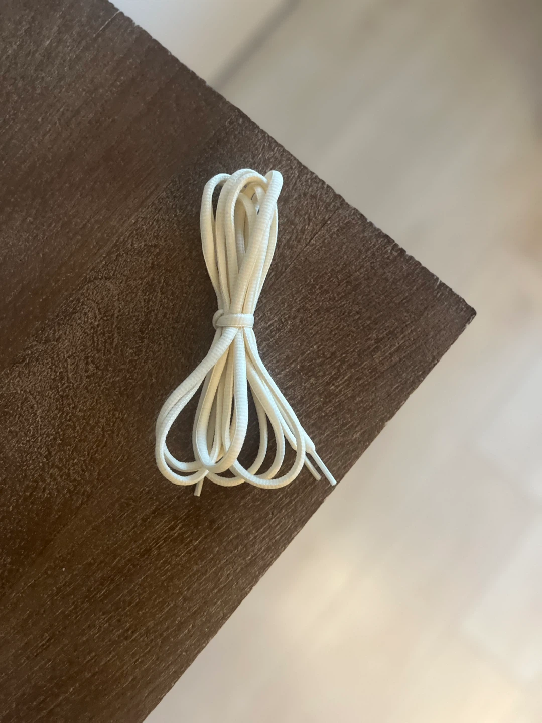 Cream Shoelaces