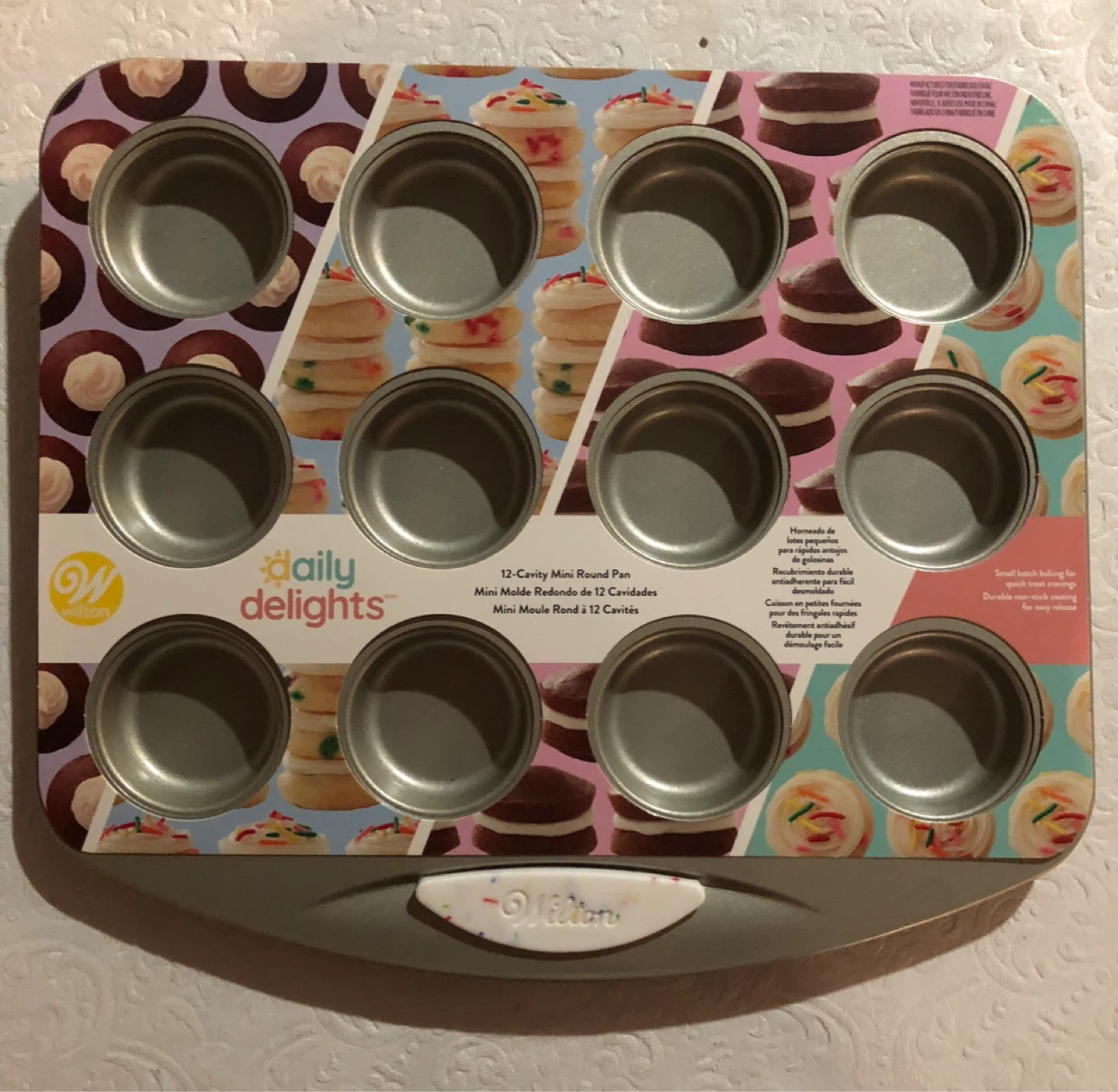 Wilton Daily Delights 12-Cavity Mini Muffin Pan