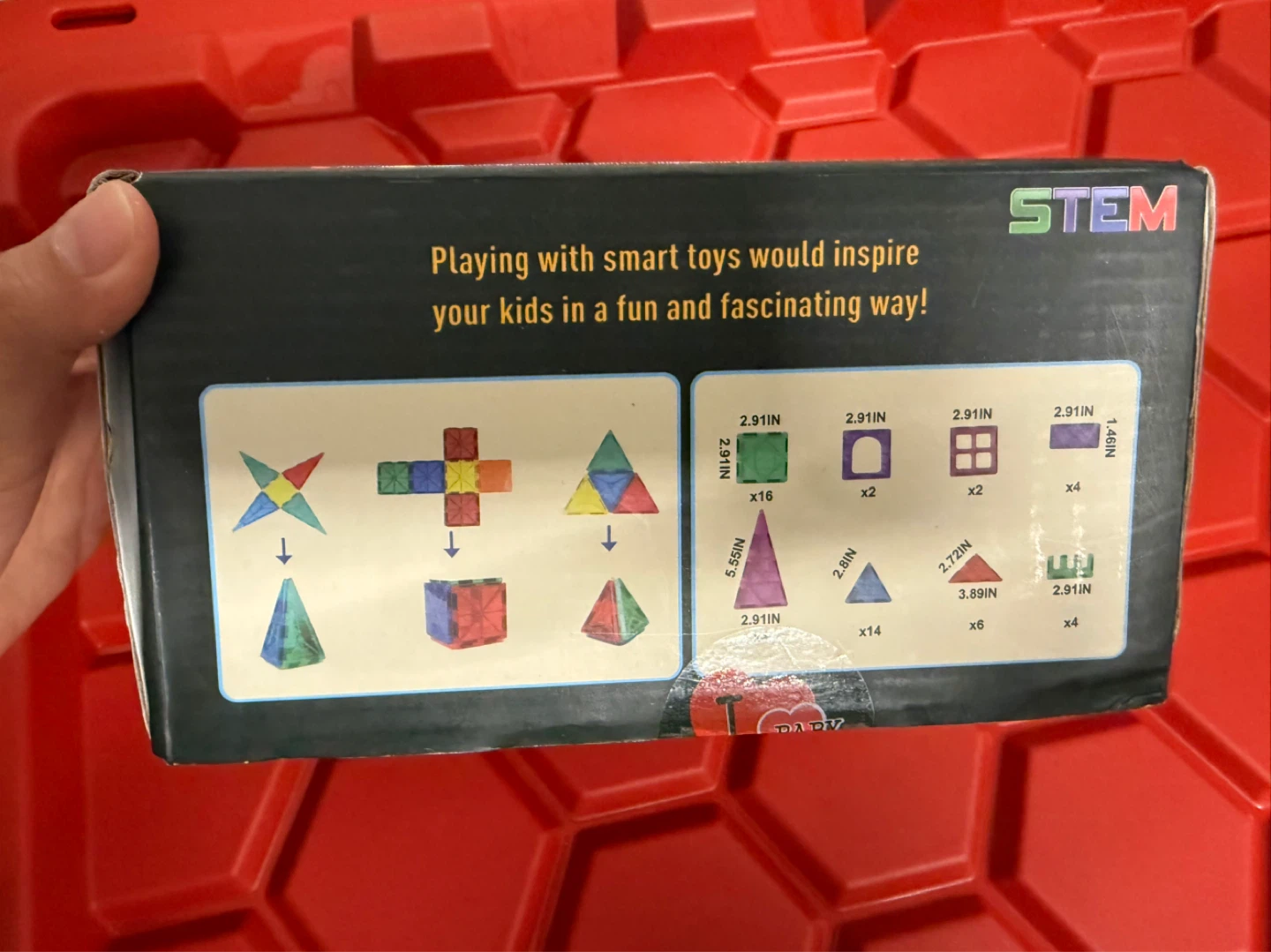 NextX Magnetic Tiles 52 Piece 3D Building Blocks - photo 2