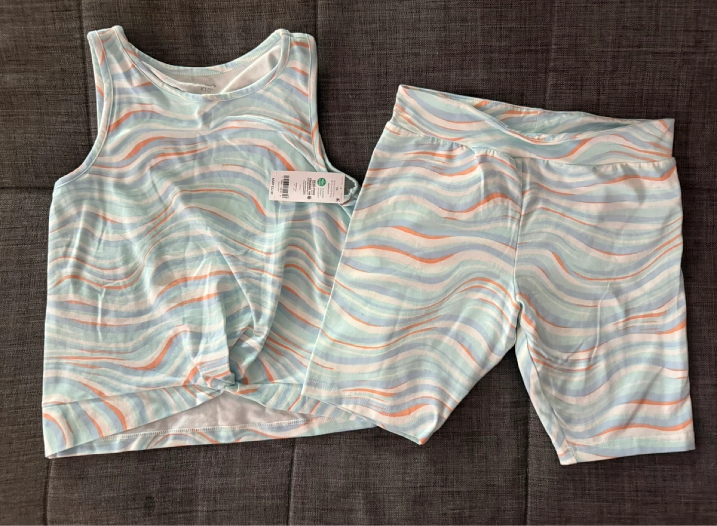 Carters Girls' Tank Top & Bike Shorts Set