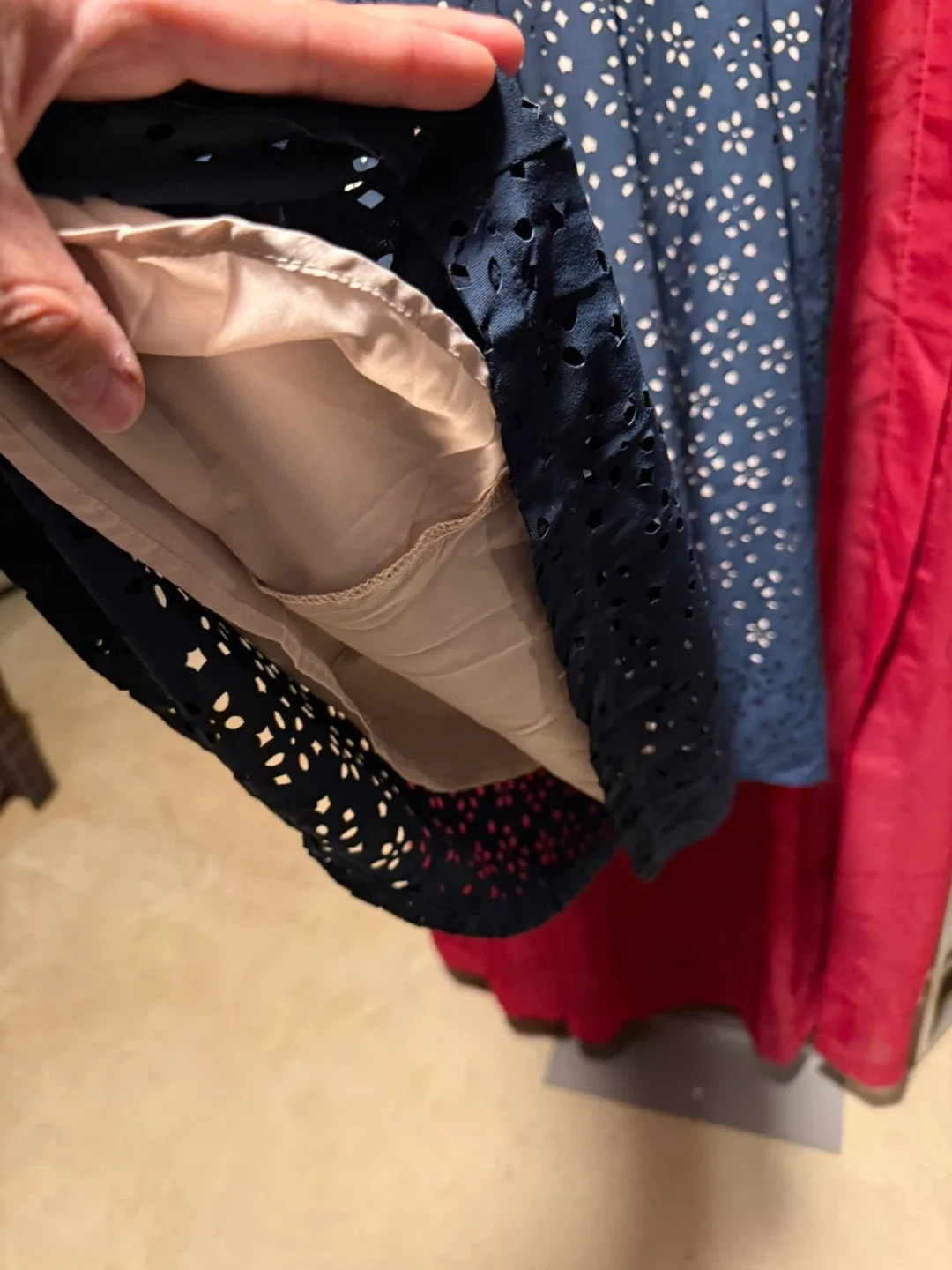 Maggy London Navy Brocade Dress - photo 4