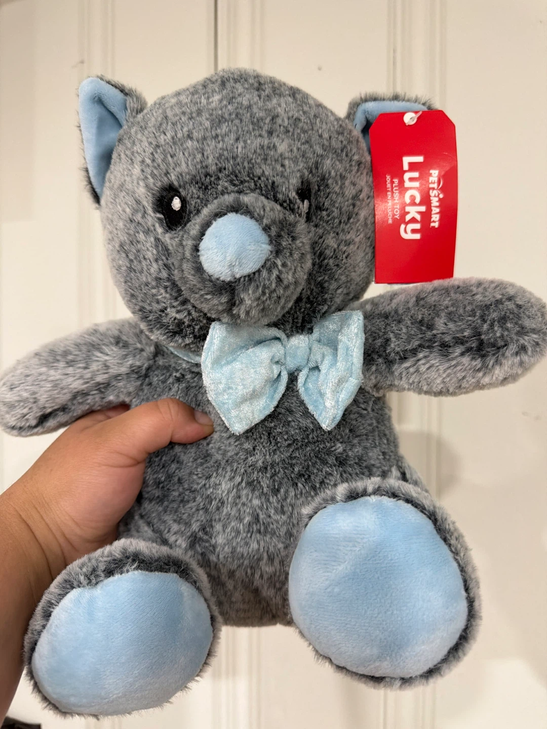 PetSmart Grey Plush Toy