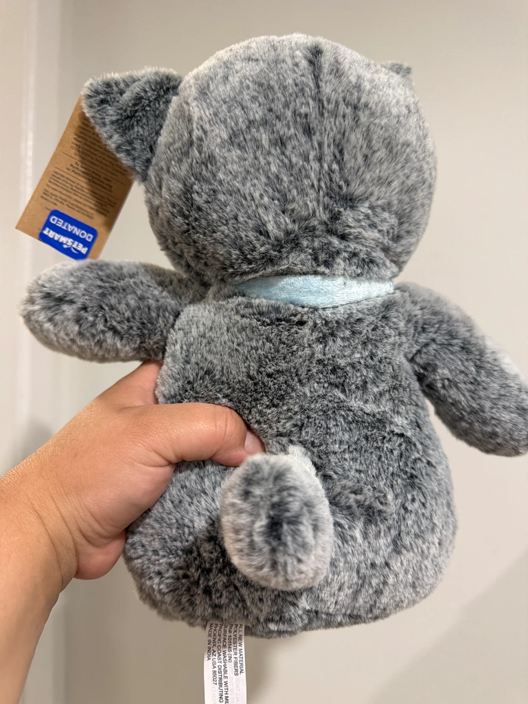 PetSmart Grey Plush Toy - photo 2