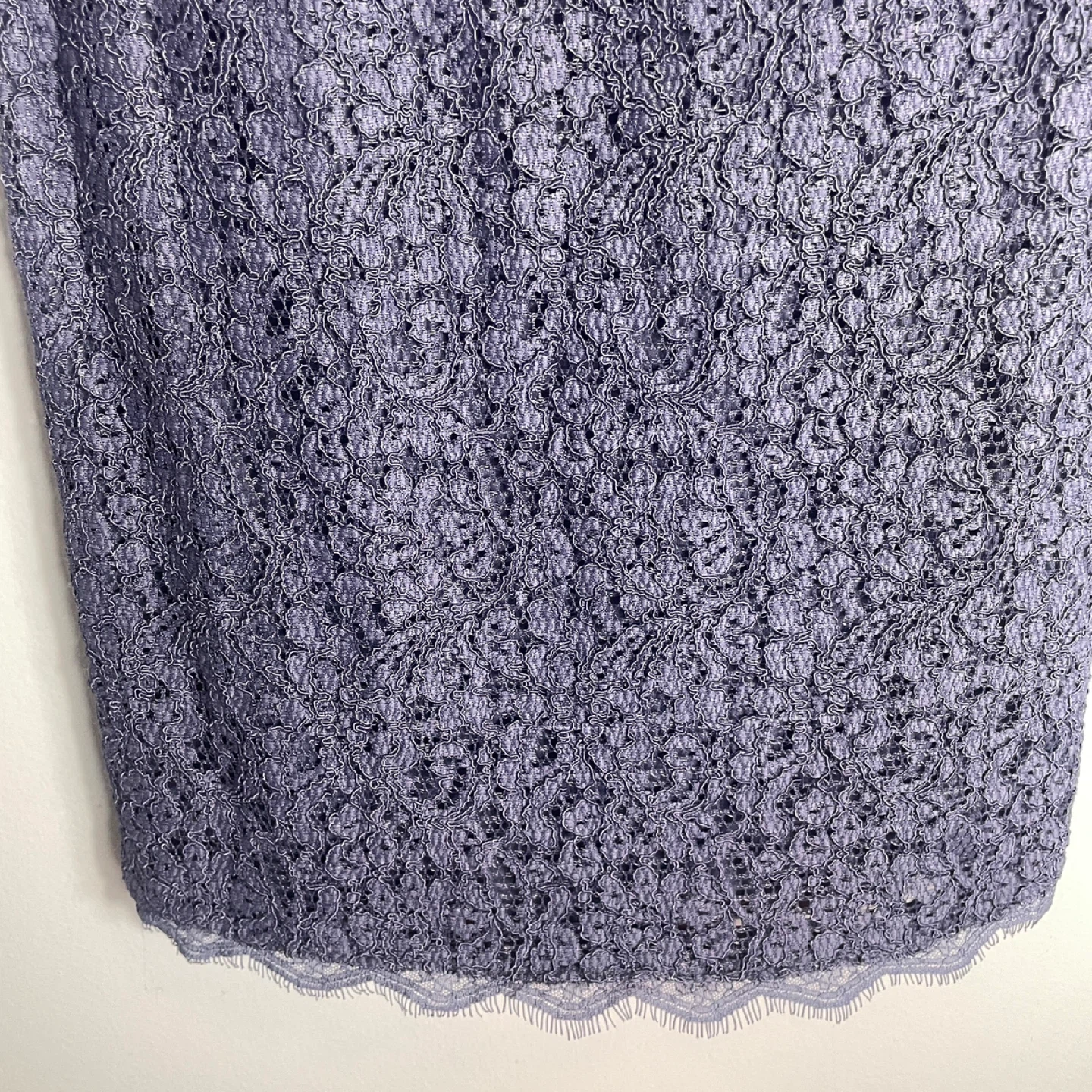 Adrianna Papell Purple Short Evening Lace Dress Size 4 - photo 5