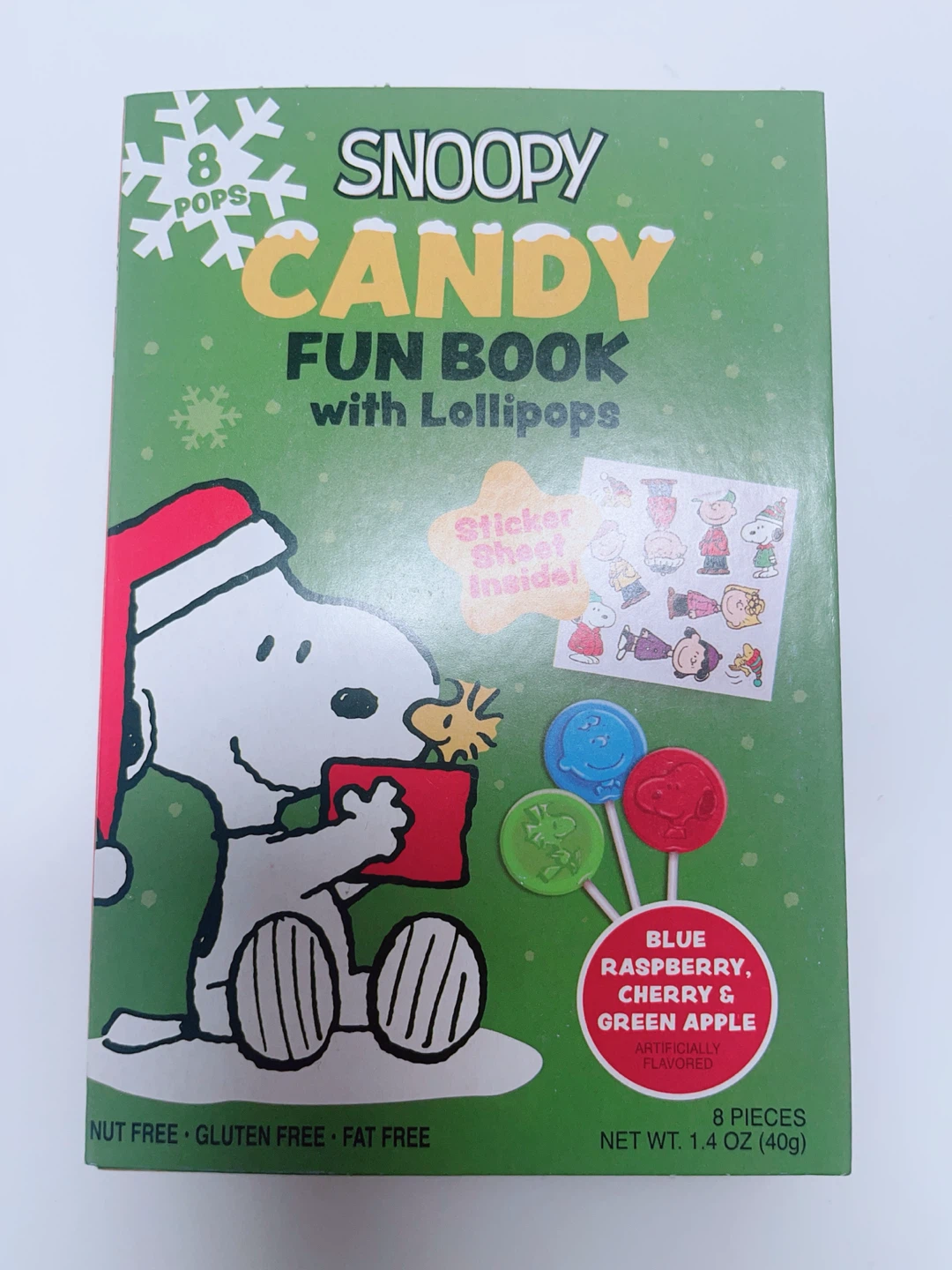 Snoopy Candy Fun Book with Lollipops