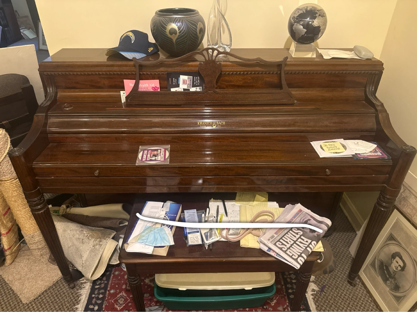 Kranich & Bach Upright Piano