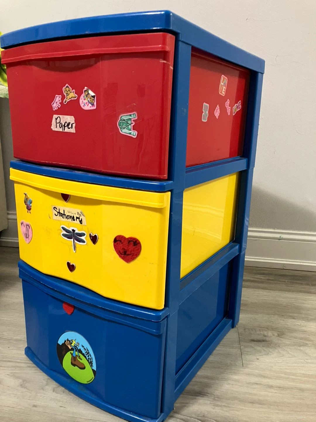 Plastic 3-Drawer Storage Unit - photo 2