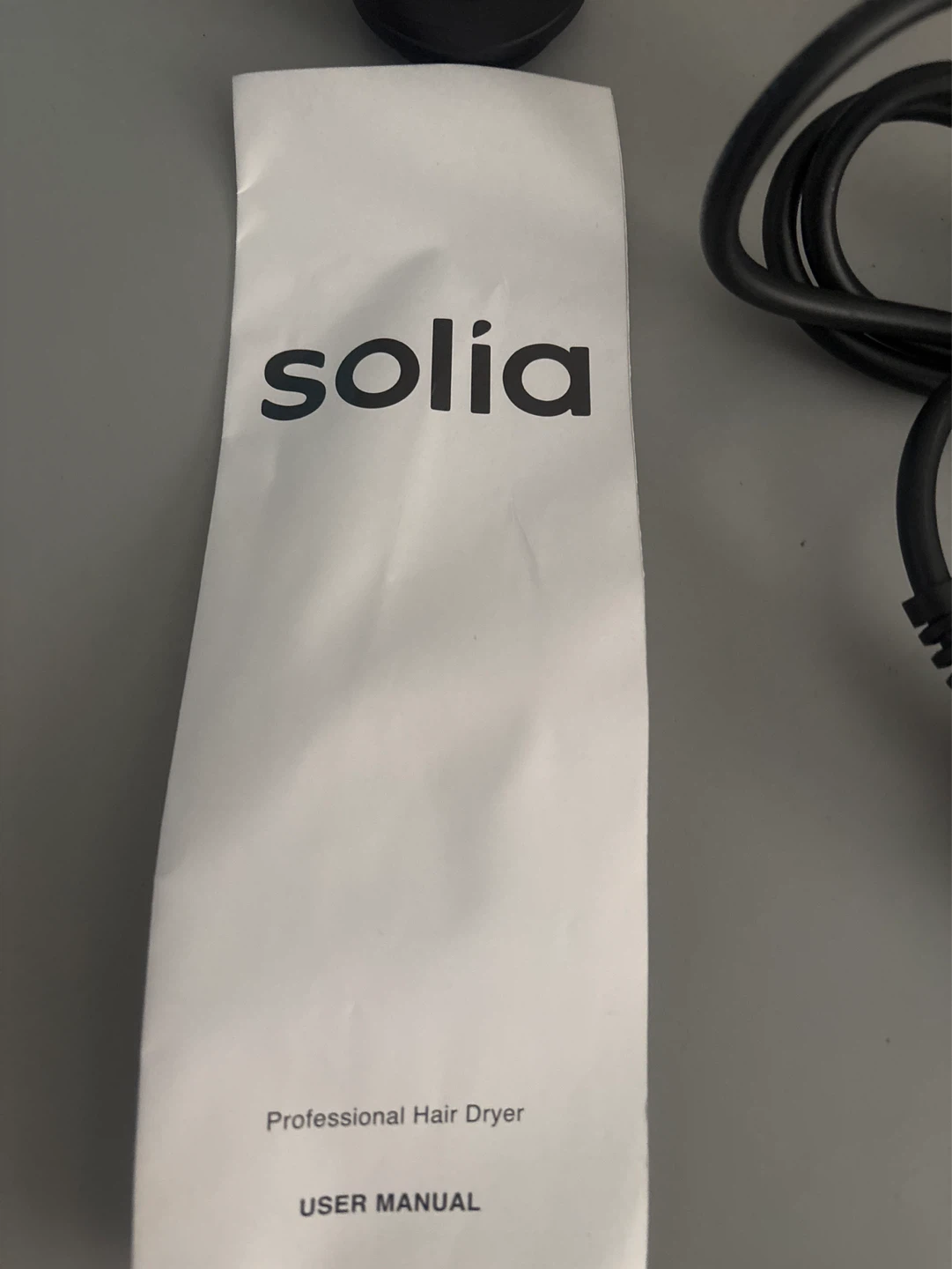 New Solia Professional Hair Dryer with Attachments - photo 4