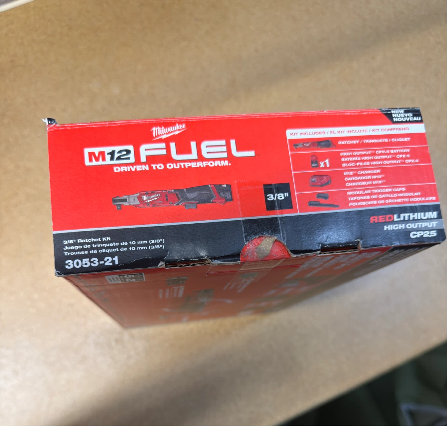 Milwaukee M12 FUEL Ratchet Kit (3053-21) - photo 5