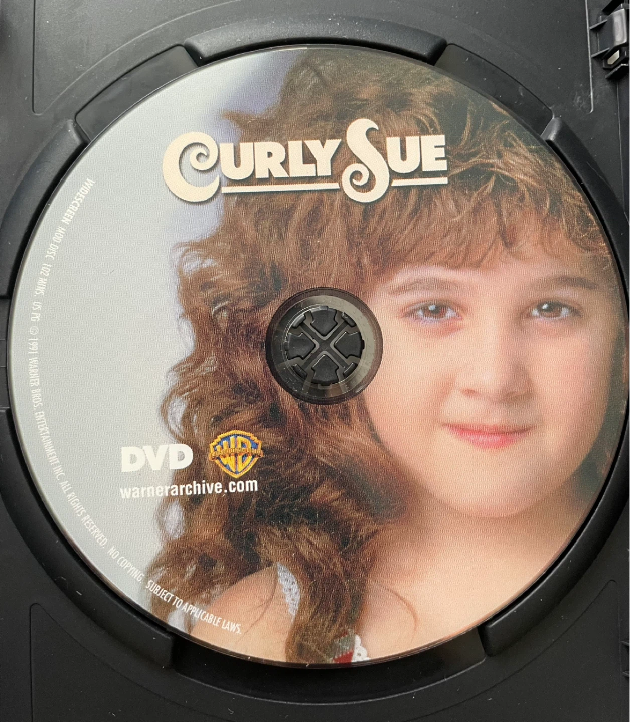 Curly Sue Warner Archives DVD, John Hughes - photo 4