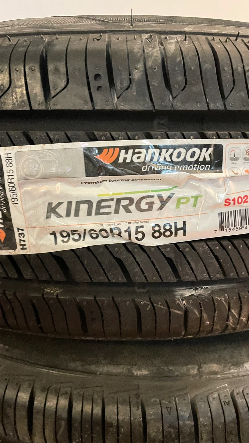 BRAND NEW: Hankook Kinergy PT 195/60R15 (Set of 4) - photo 2