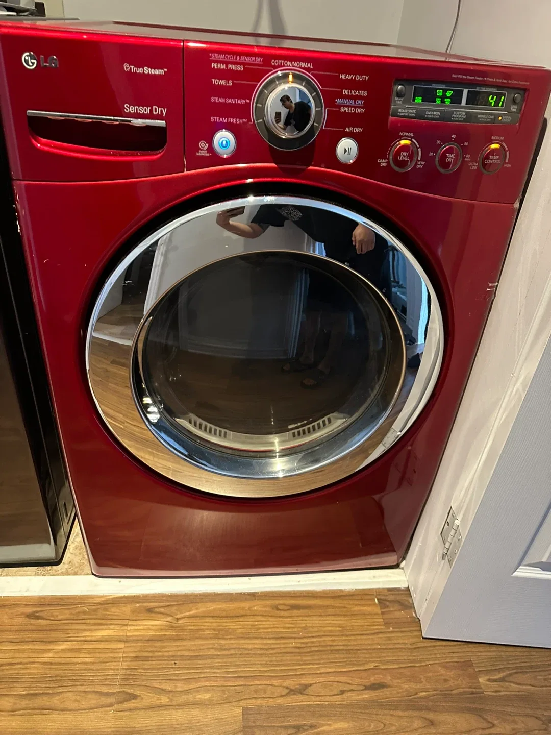 LG Dryer - Red