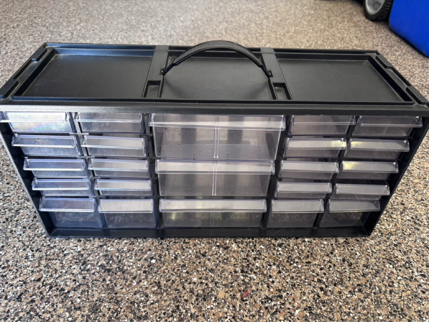 Plastic Storage Cabinet Organizer with 32 Drawers