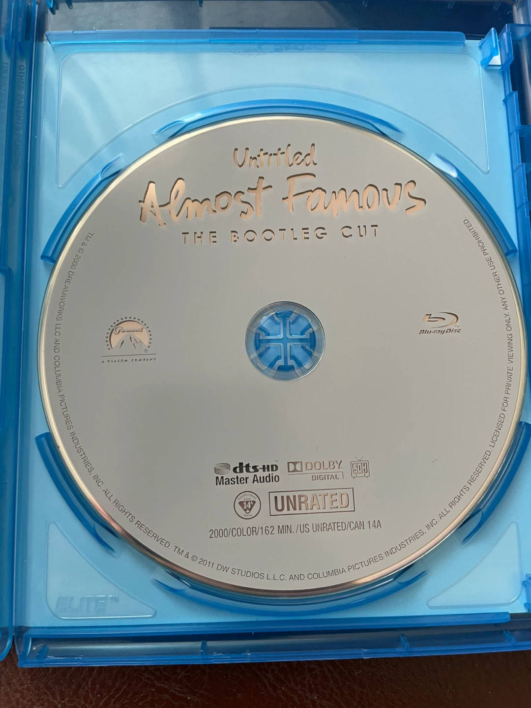 Almost Famous Bootleg Cut Blu Ray - photo 4