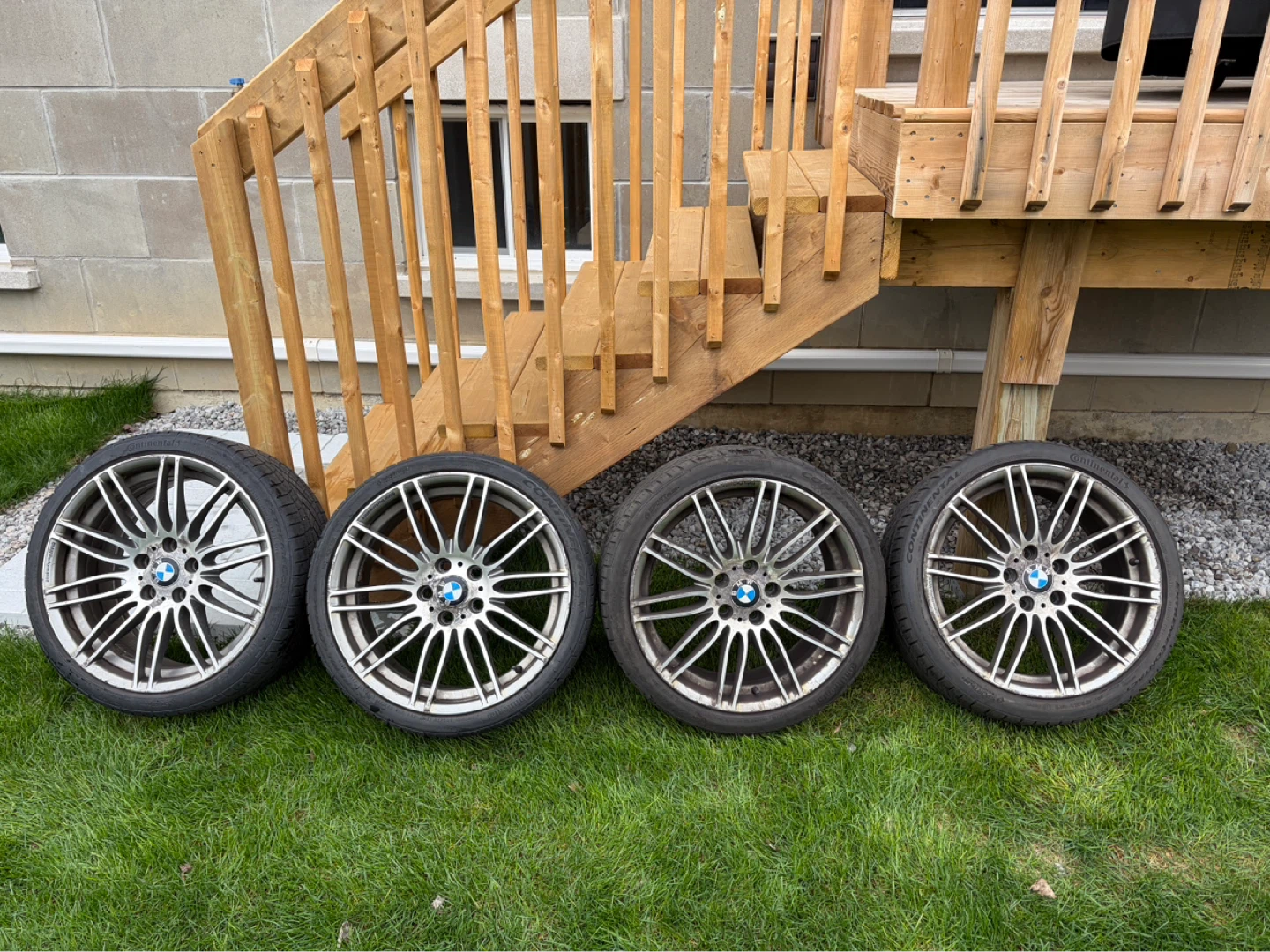 OEM 19” BMW Wheels / Tires