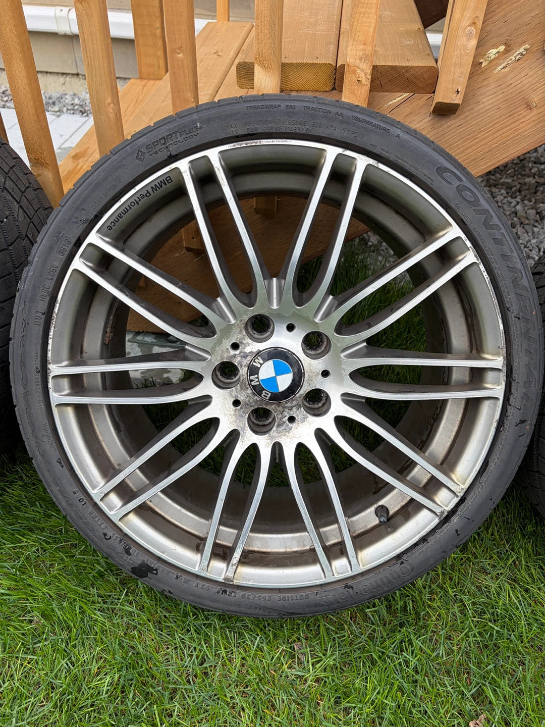 OEM 19” BMW Wheels / Tires - photo 4