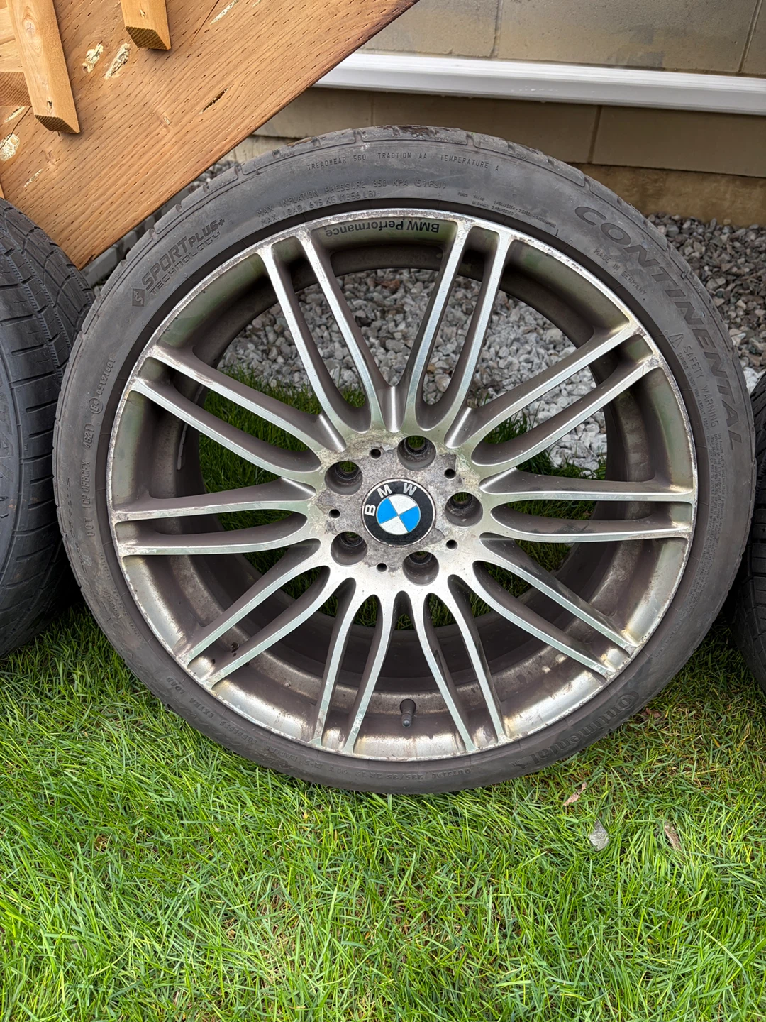OEM 19” BMW Wheels / Tires - photo 3