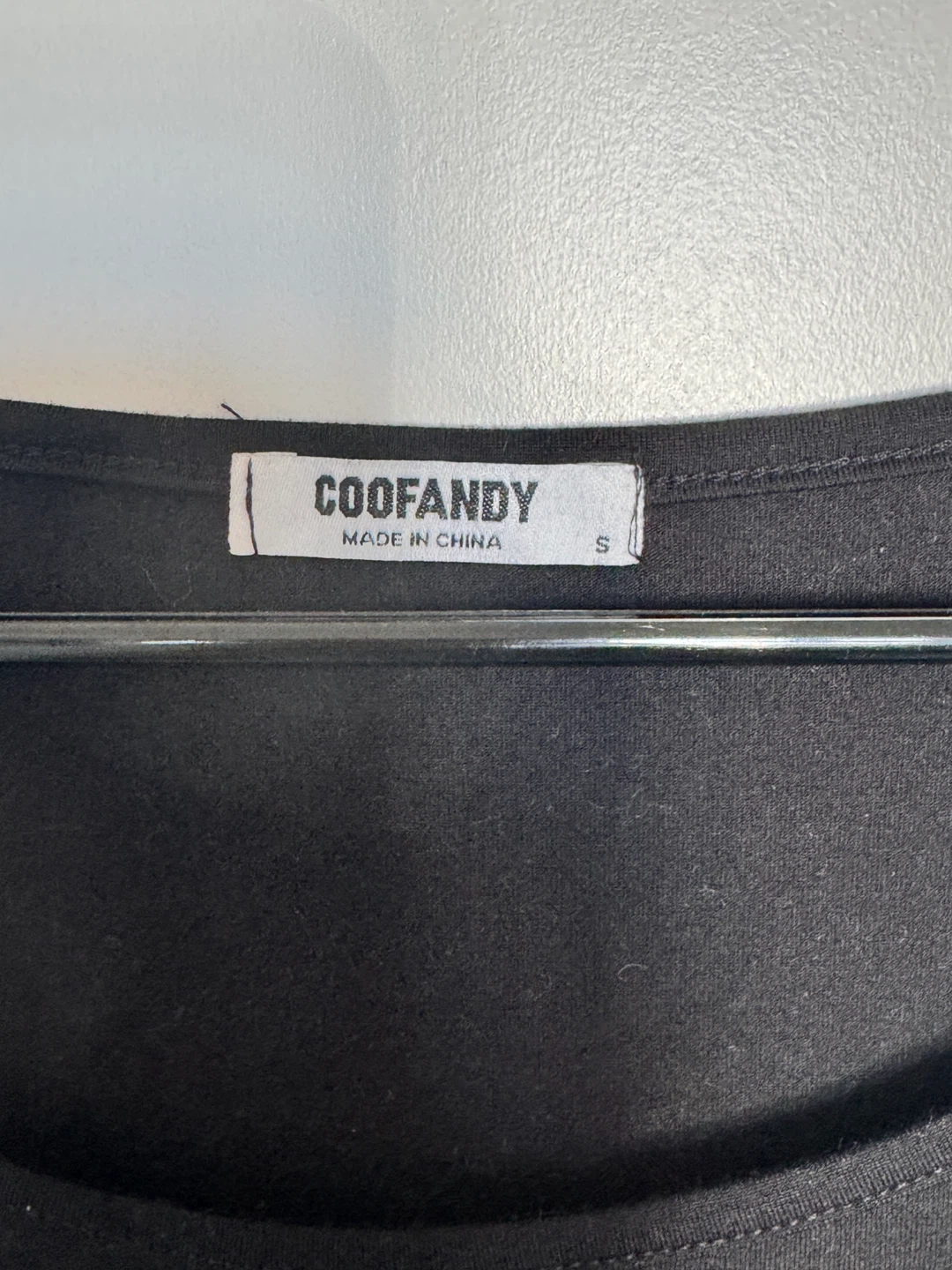 COOFANDY Black Tank Top - Size S - photo 2