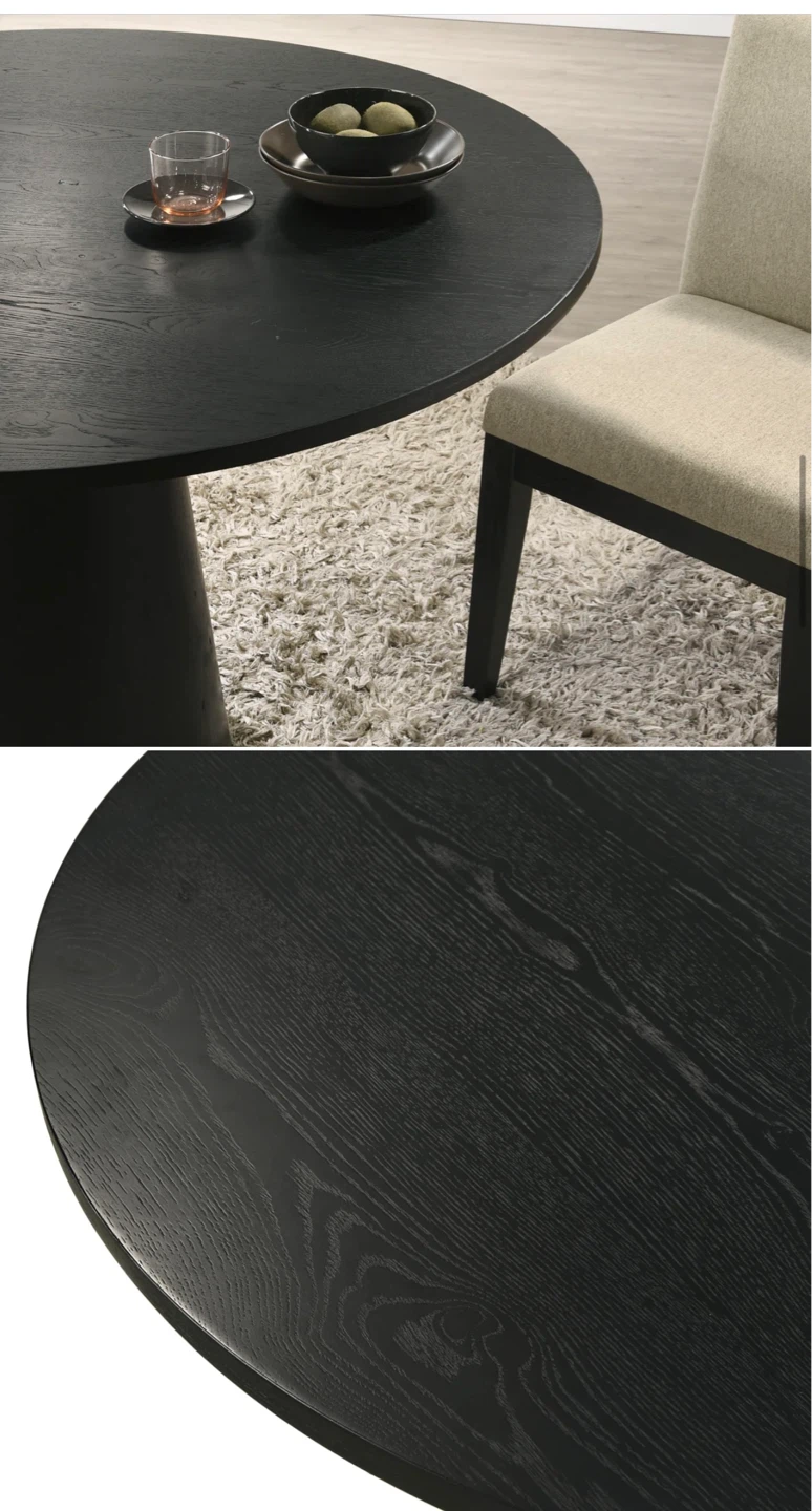 Solid Wood Base Dining Table - photo 4