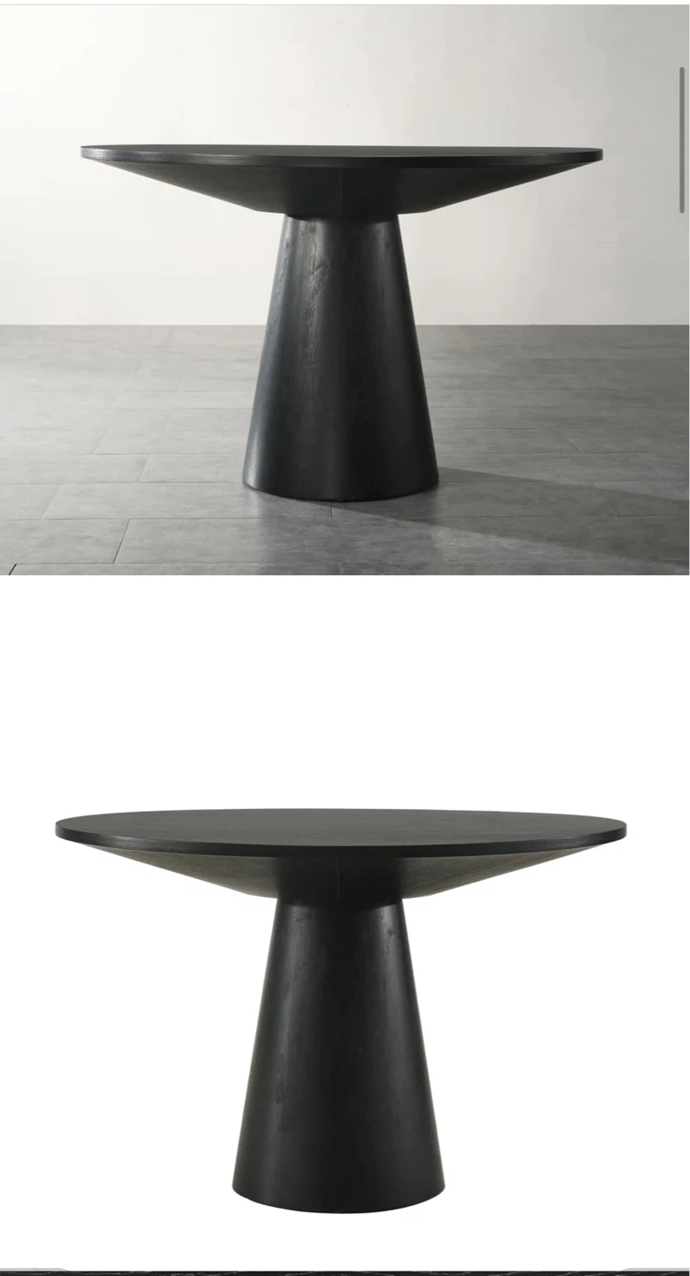 Solid Wood Base Dining Table - photo 2