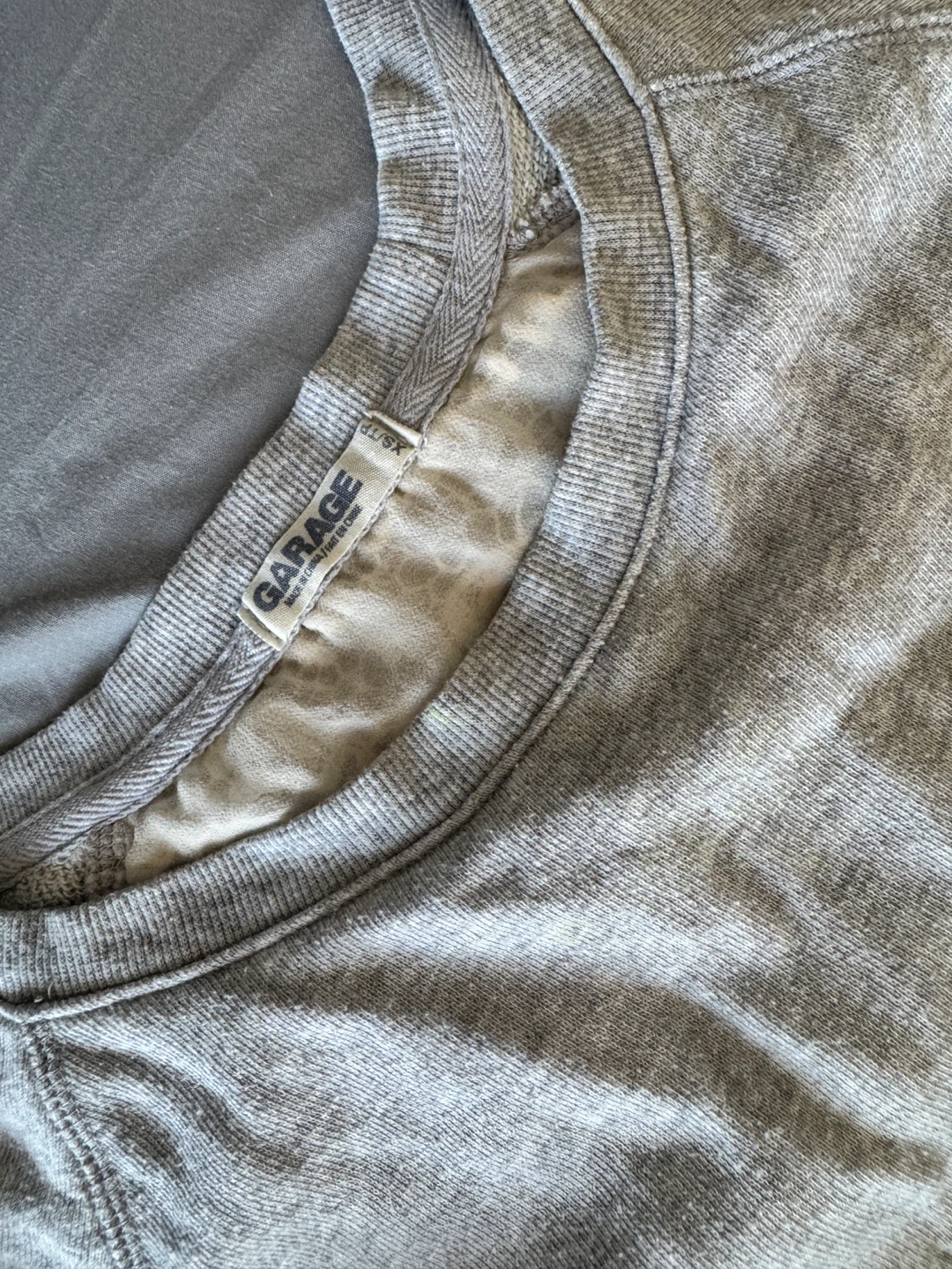 Garage Grey Lace Back Sweatshirt - photo 3