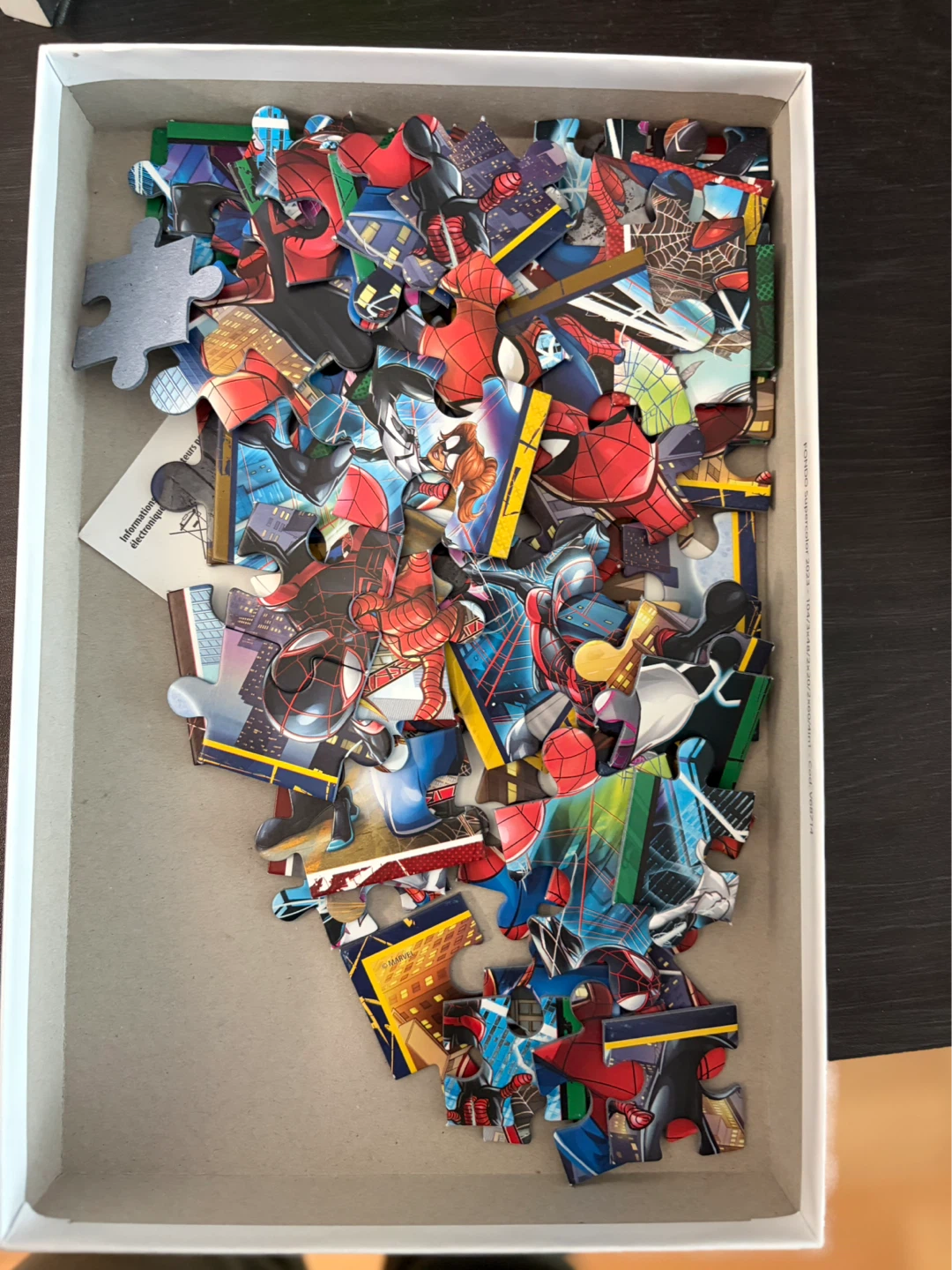Spider-Man 4-in-1 Super Color Puzzles - photo 2