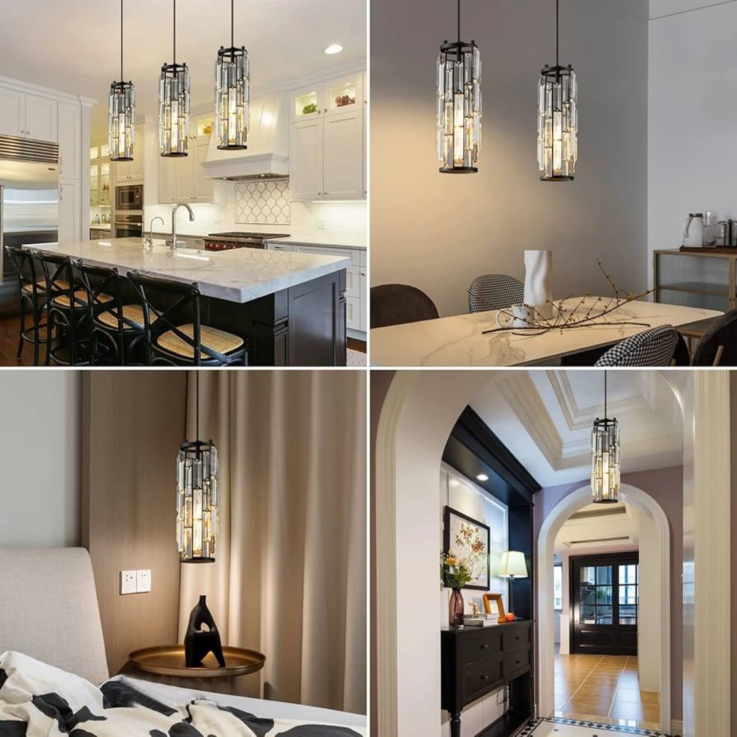 LMQNINE Pendant Lights Modern Black - photo 5