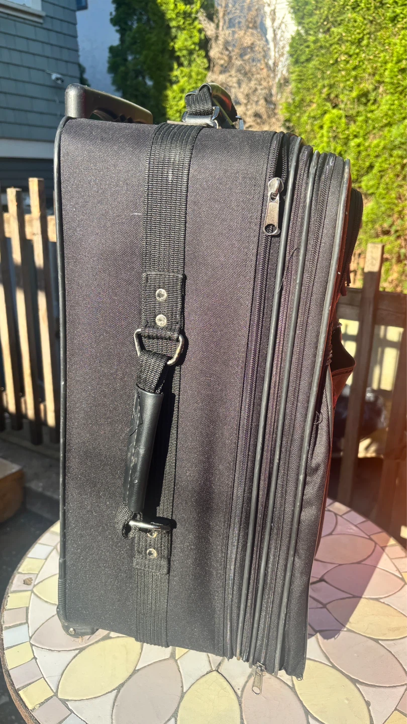 Merino Black Carry-On Luggage - photo 3
