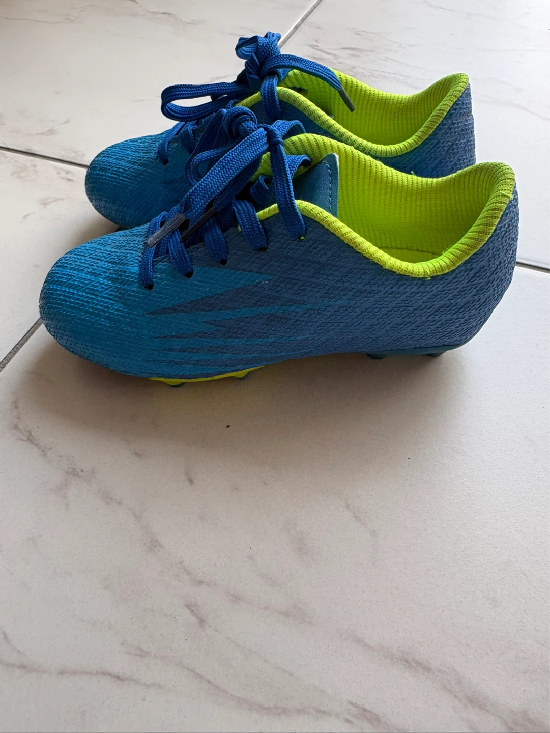 Blue Soccer Cleats - Youth Size 10K
