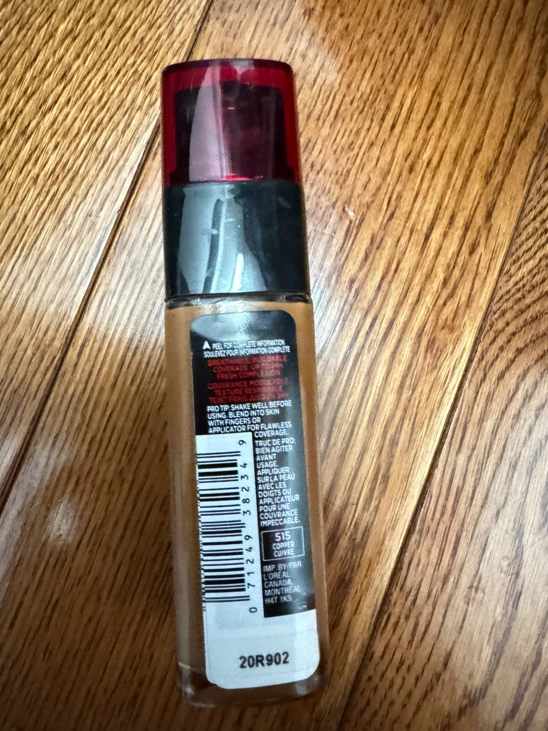 L'Oréal Infallible 24H Fresh Wear Foundation 515 Copper