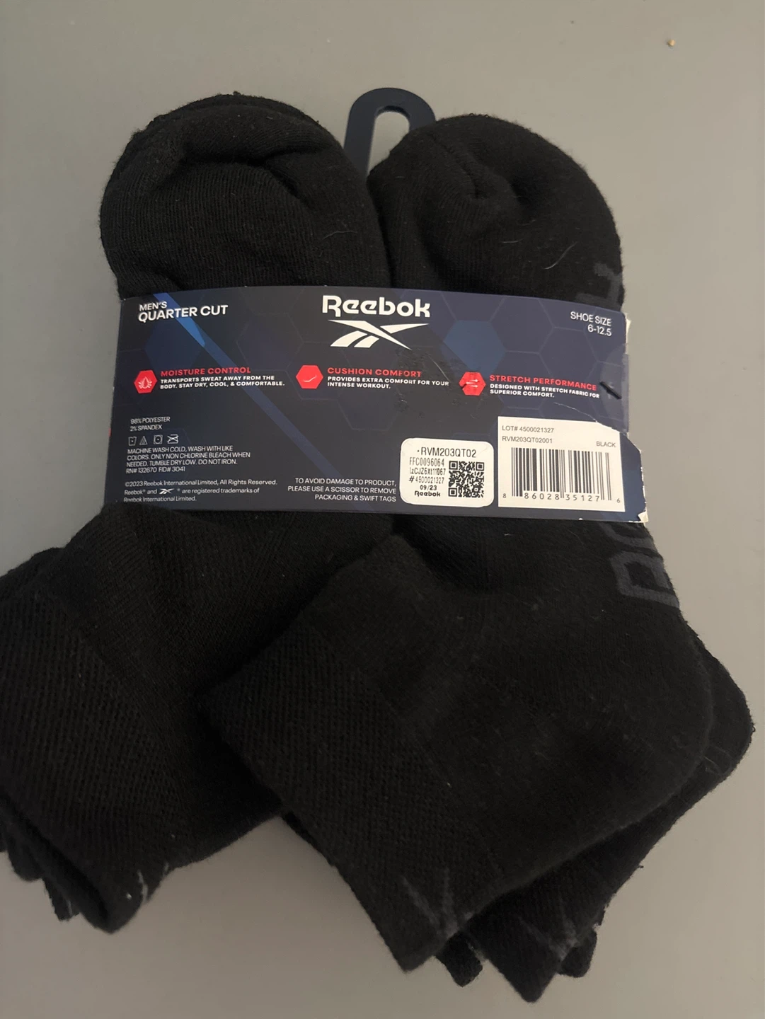 New Reebok Socks - 6 Pack - photo 3