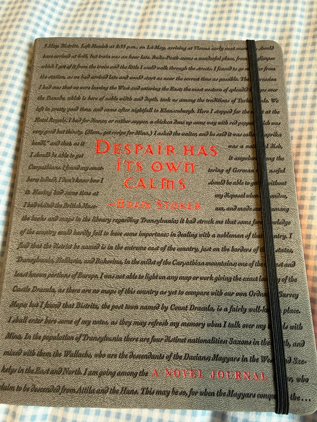 Bram Stoker Novel Journal