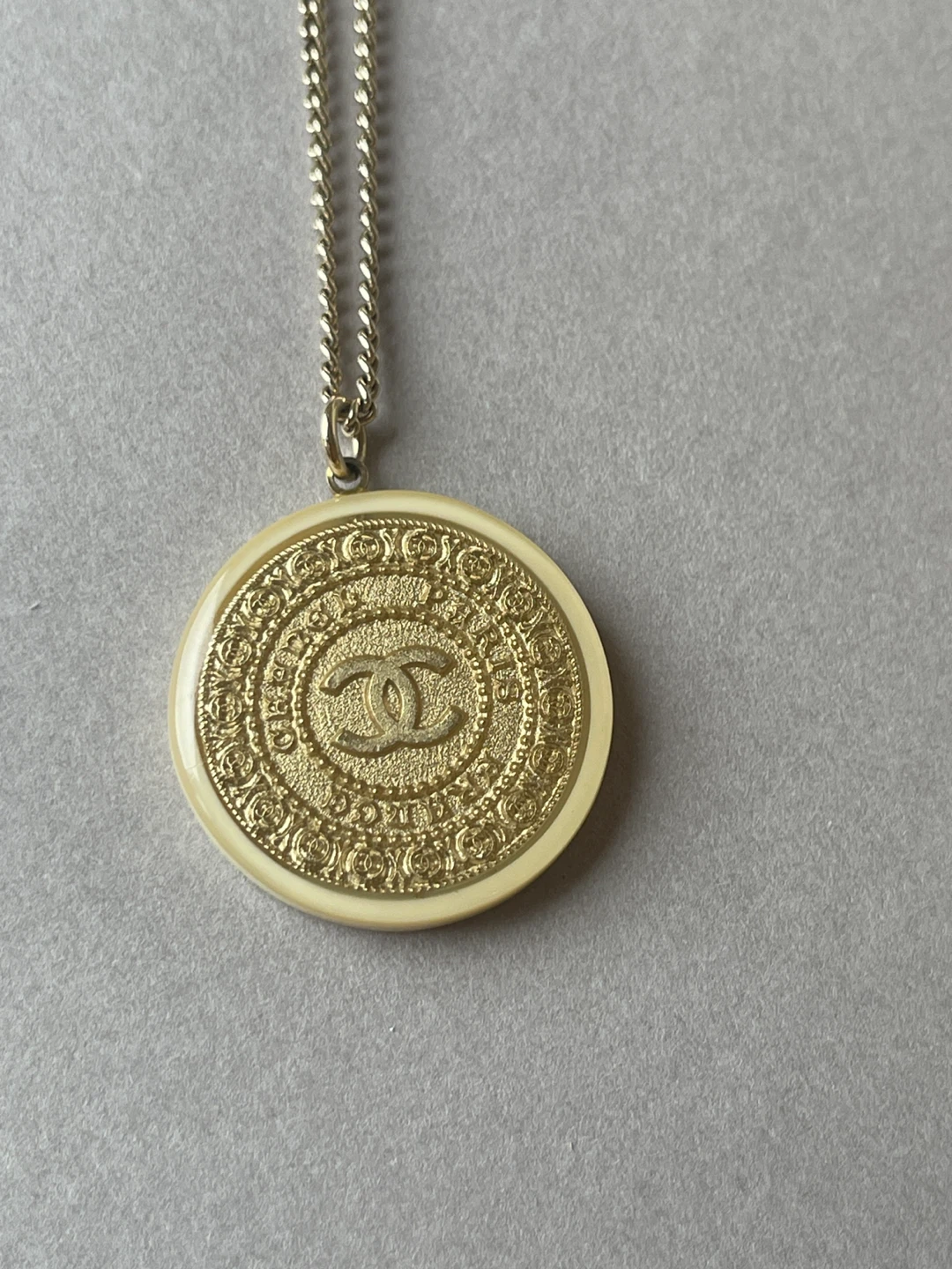 Chanel CC Coin pendant necklace