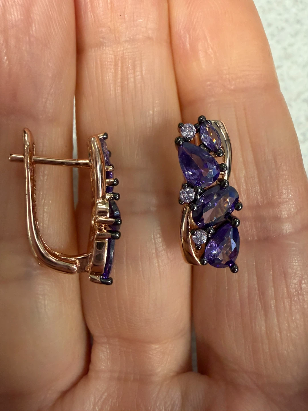 14k gemstone earrings
