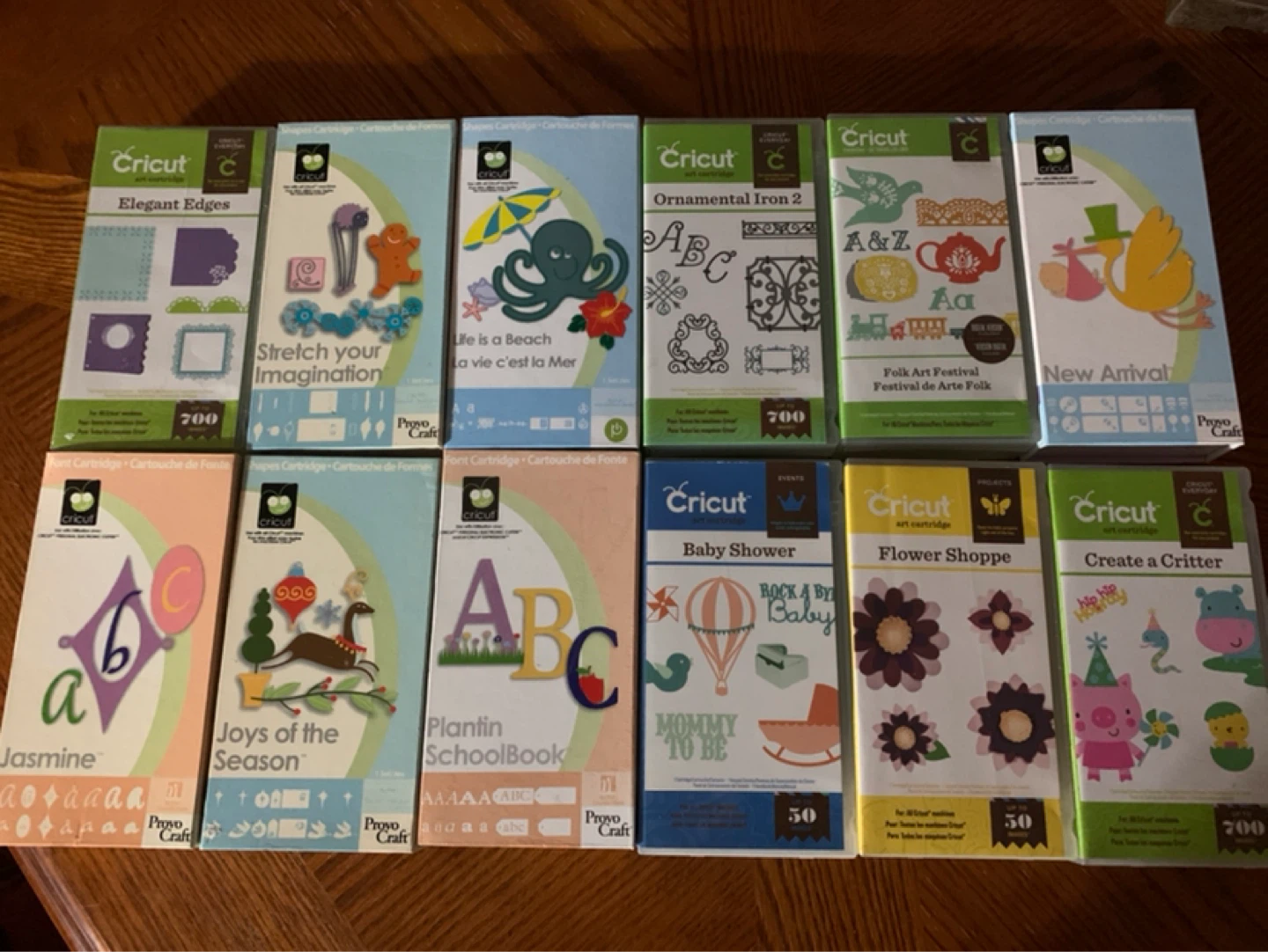 Cricut Craft Cartridges Bundle