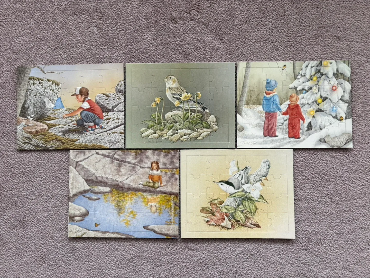 Set of 16 Puzzles - Nature & Wildlife Scenes - photo 3