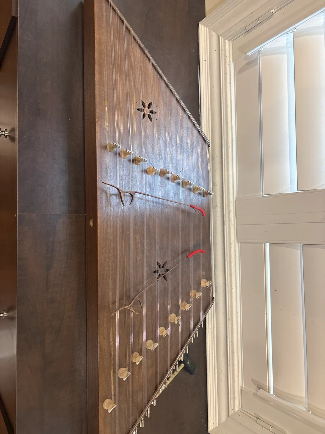 Wooden Dulcimer with Hammers - photo 3