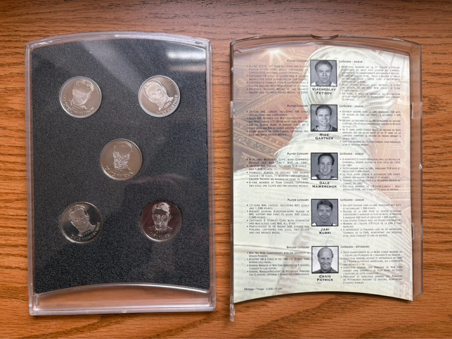 Royal Canadian Mint 2001 Inductee Medallion Collection - photo 2