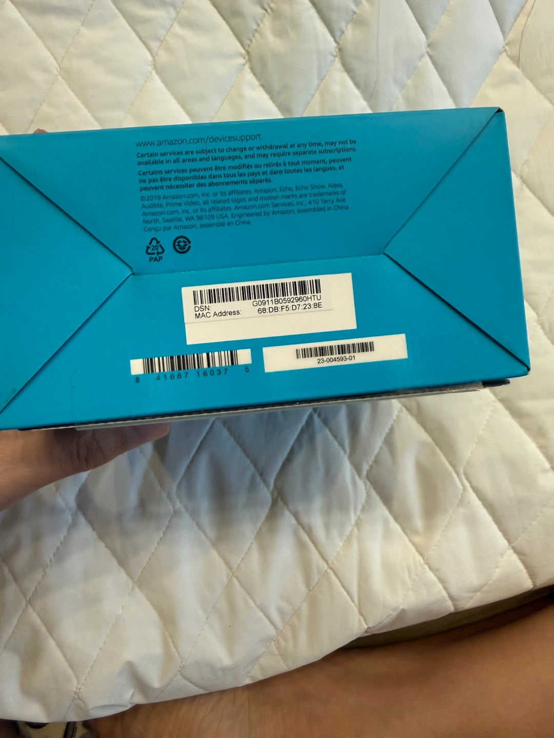 Amazon Echo Show 5 Full box - photo 3