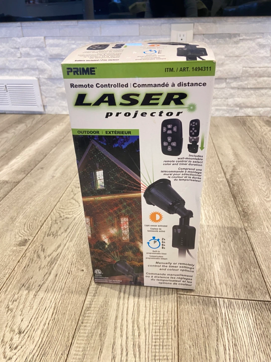 Prime Outdoor Laser Projector with Remote