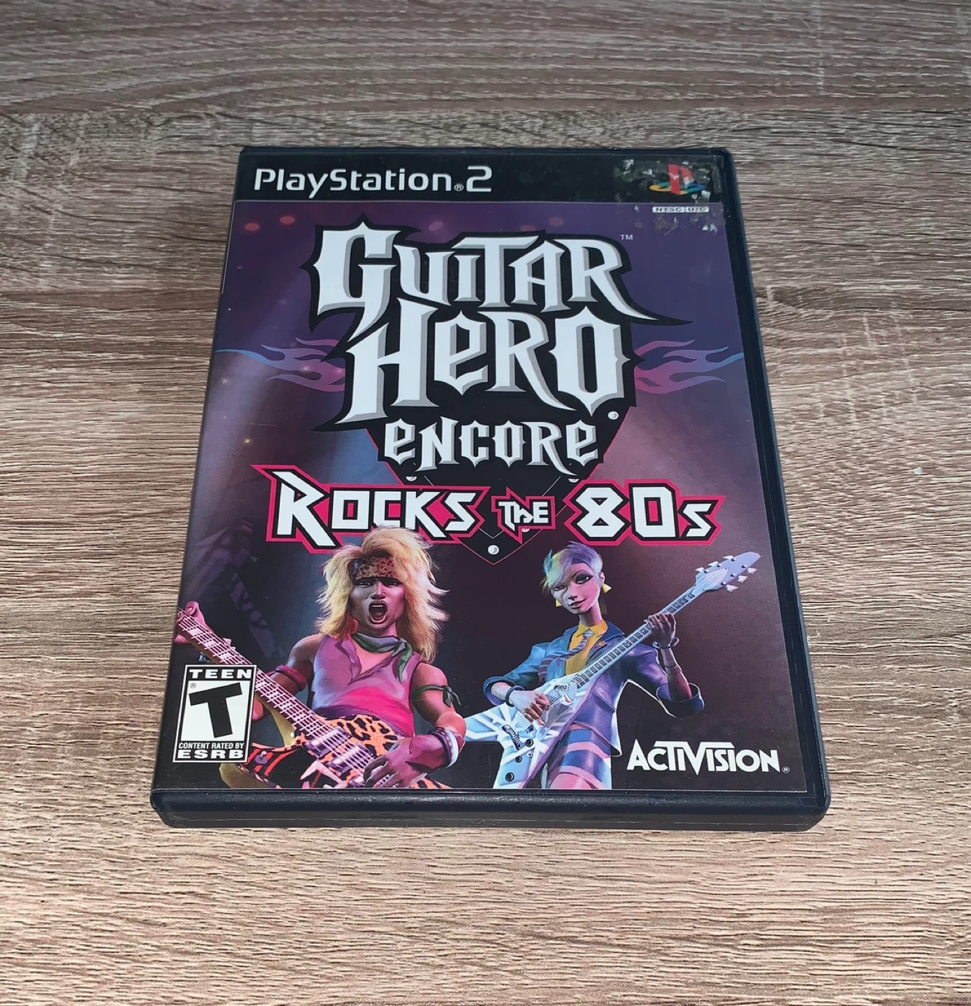 PS2 Guitar Hero Encore Rocks the 80’s