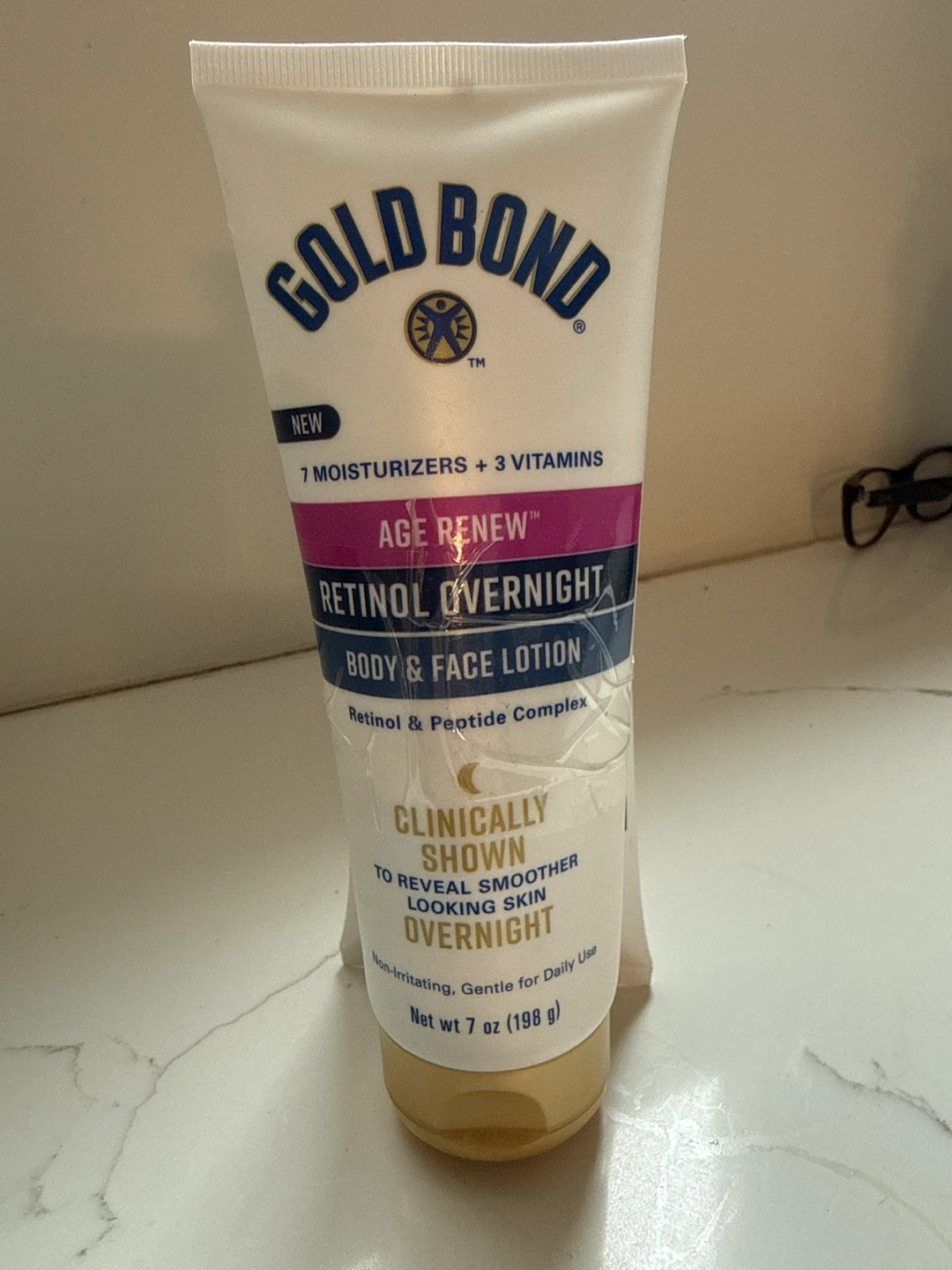 Gold Bond Age Renew Retinol Overnight Body & Face Lotion