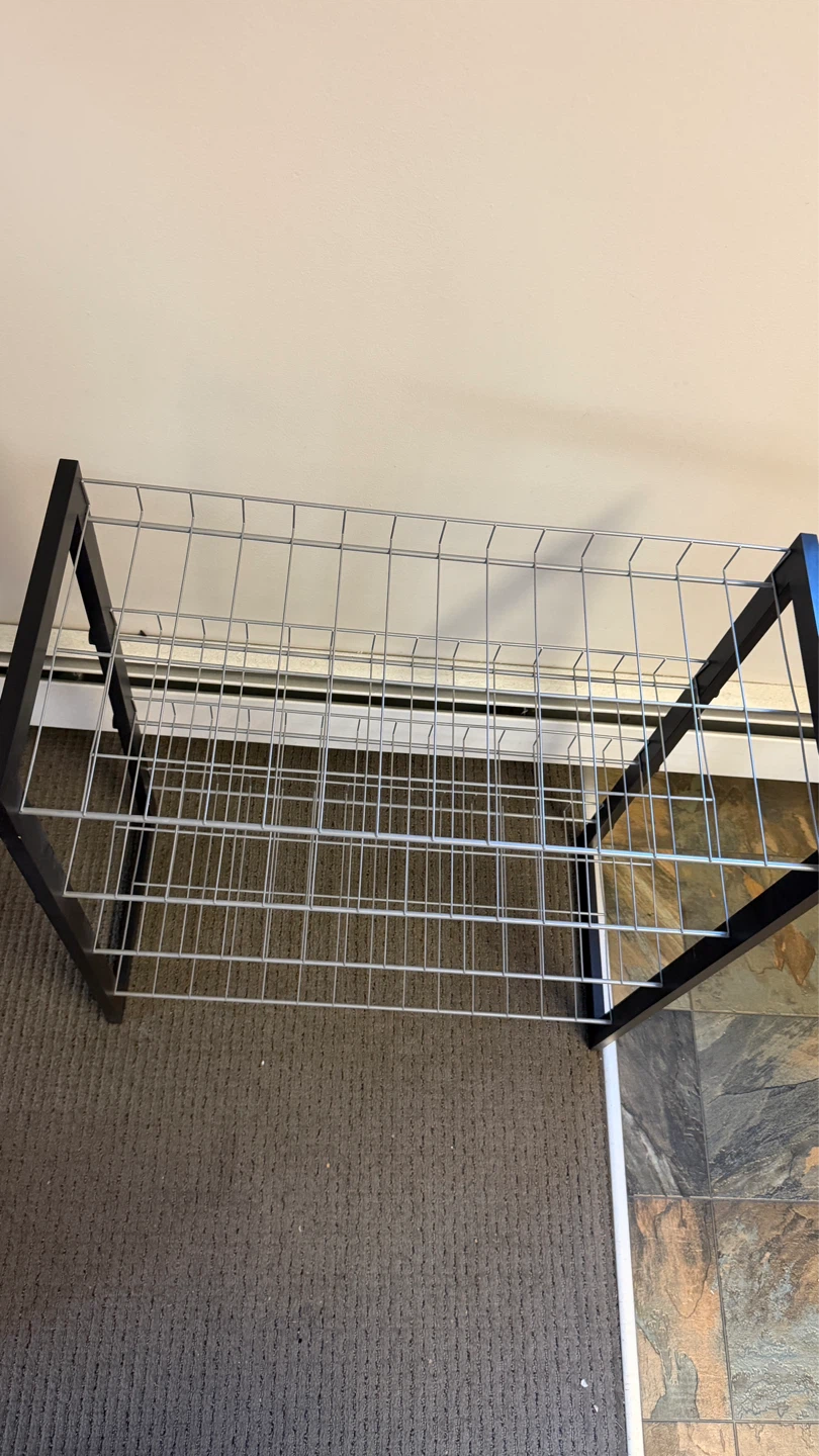 4-Tier Wire Shoe Rack - photo 3